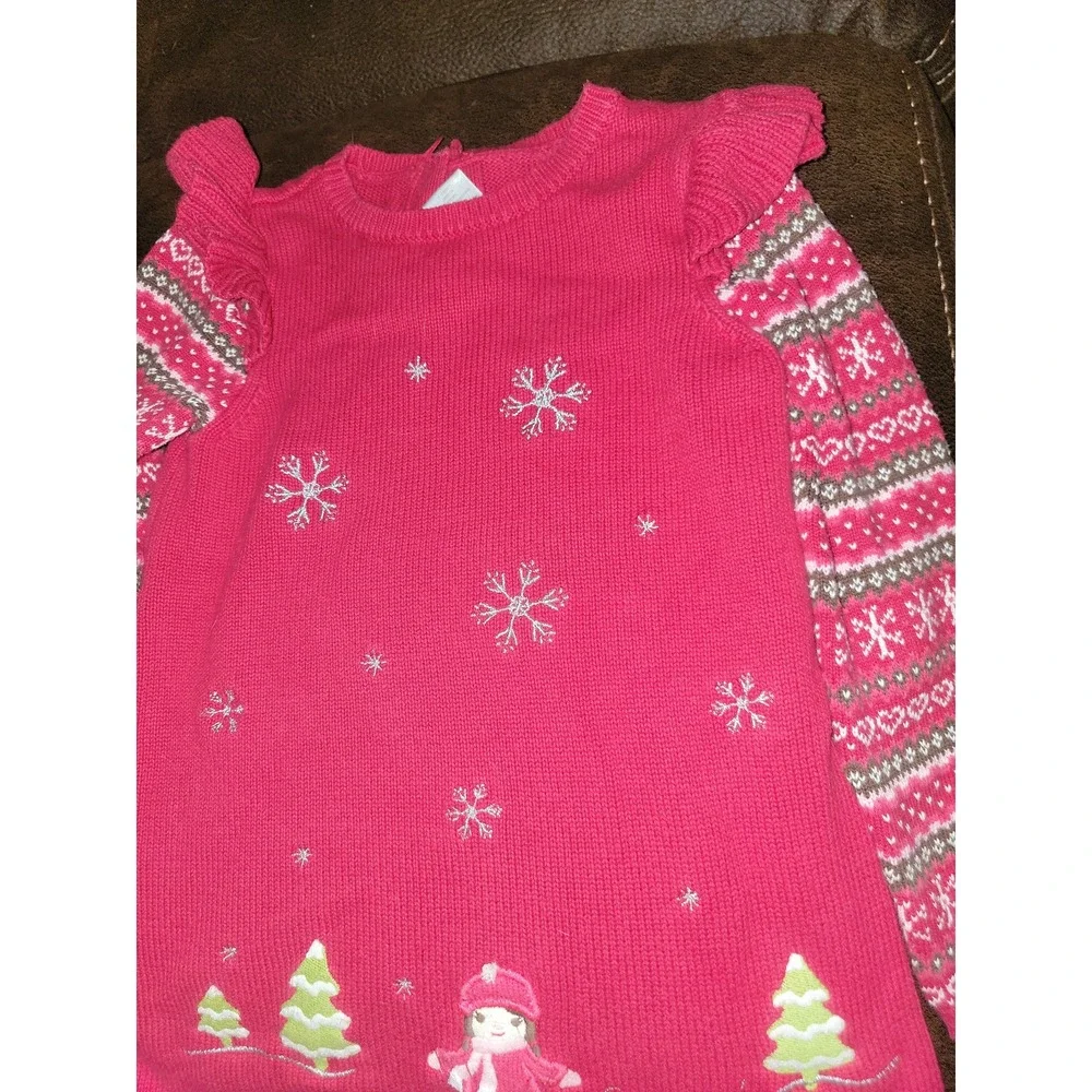 Gymboree winter‎ cheer sweater dress size 5t